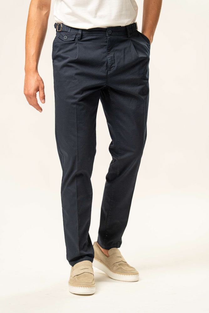 Pantalone classico 100% cotone