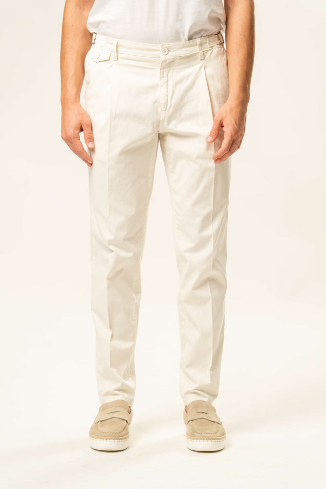 Pantalone classico 100% cotone