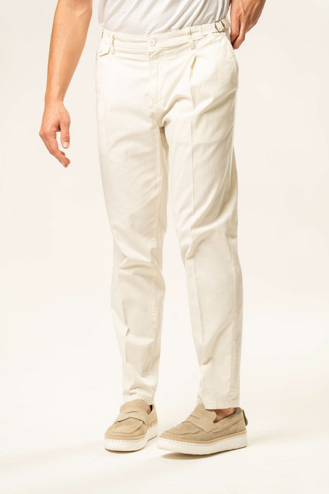 Pantalone classico 100% cotone