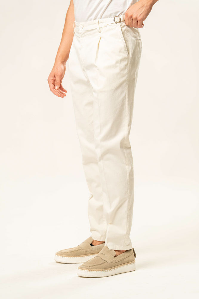 Pantalone classico 100% cotone