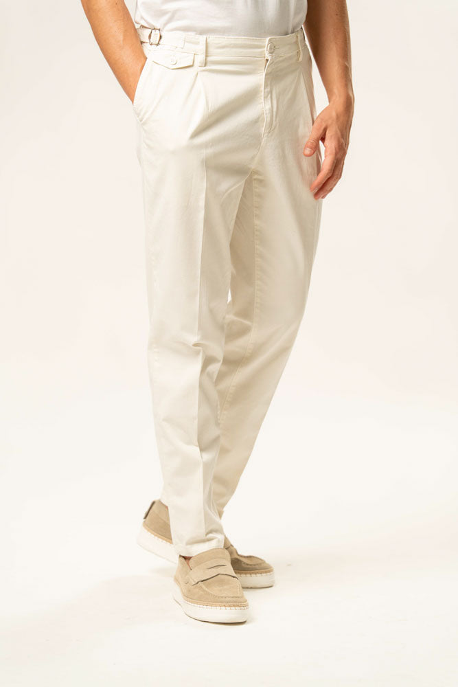 Pantalone classico 100% cotone