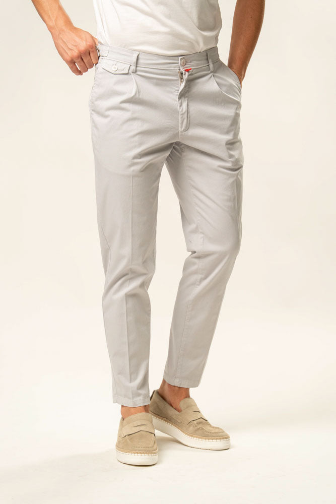 Pantalone classico 100% cotone