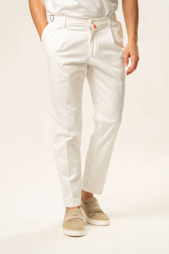 Pantalone classico 100% cotone