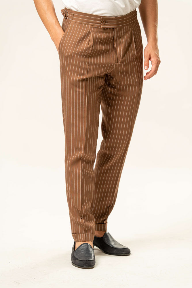 Pantalone classico 100% cotone