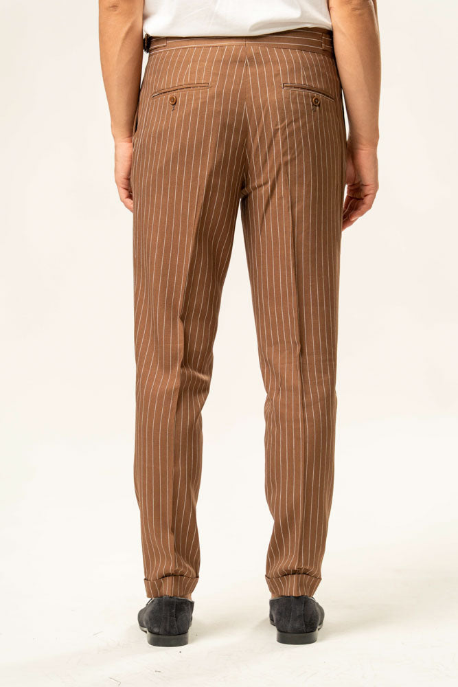 Pantalone classico 100% cotone