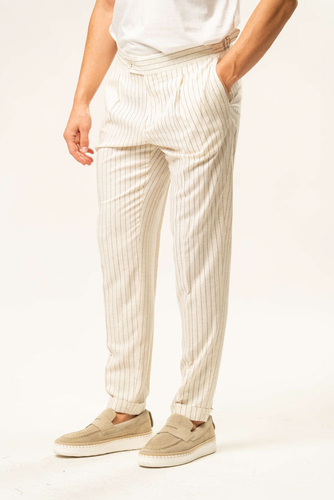 Pantalone classico 100% cotone