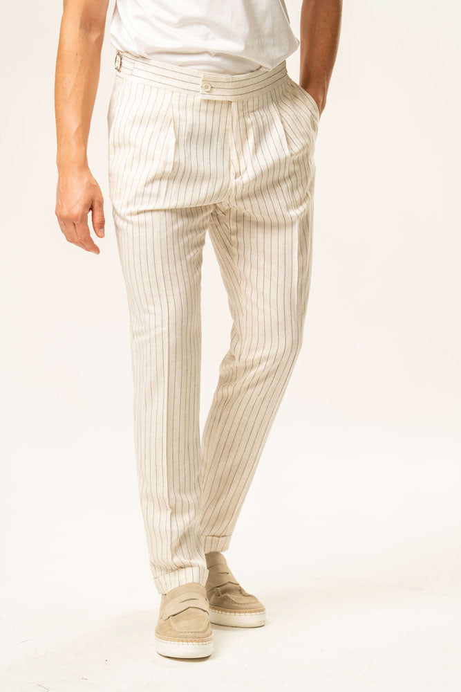 Pantalone classico 100% cotone