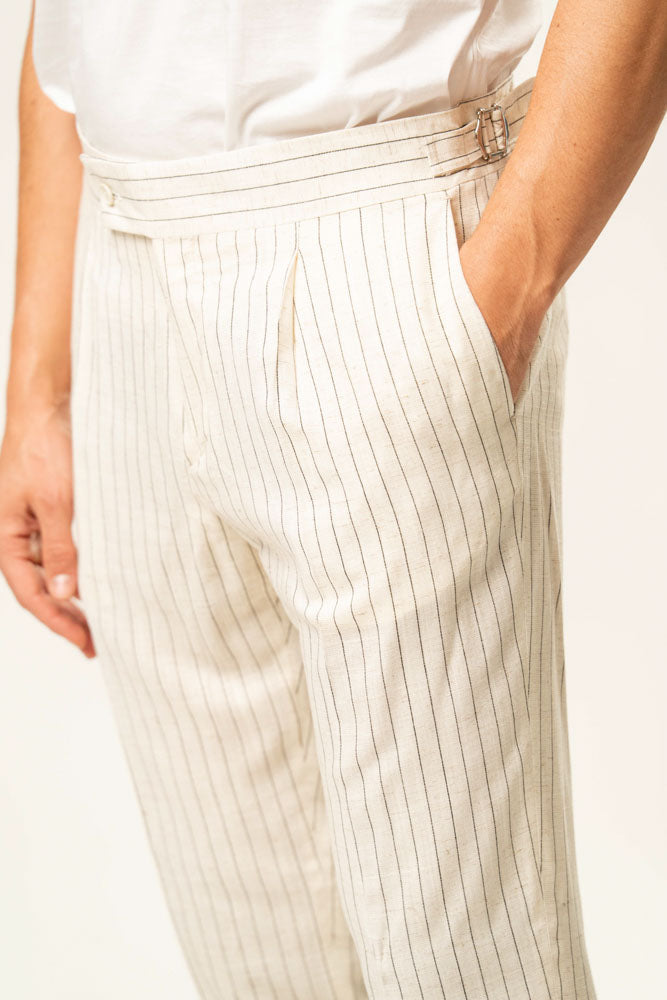 Pantalone classico 100% cotone