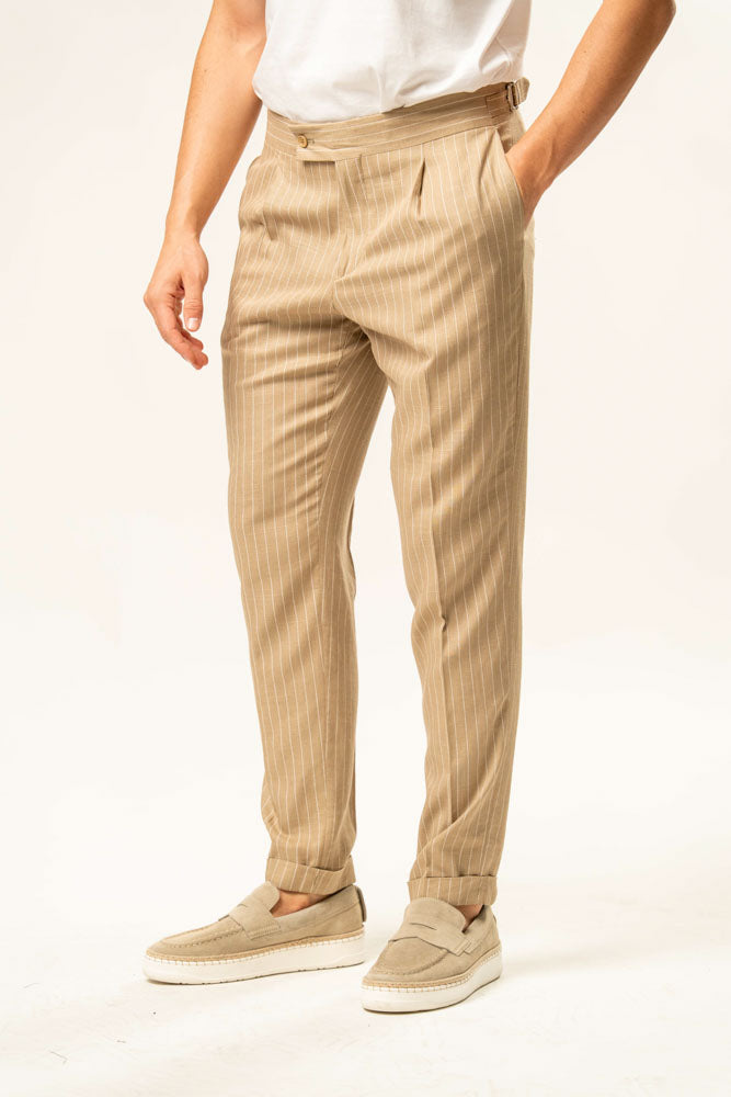 Pantalone classico 100% cotone