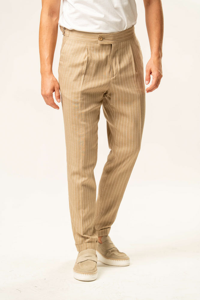 Pantalone classico 100% cotone