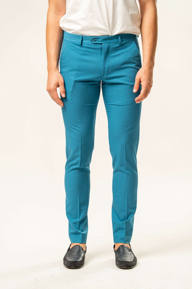 Pantalone classico 100% cotone