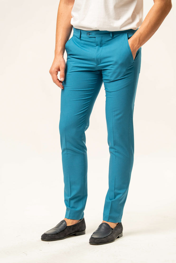 Pantalone classico 100% cotone