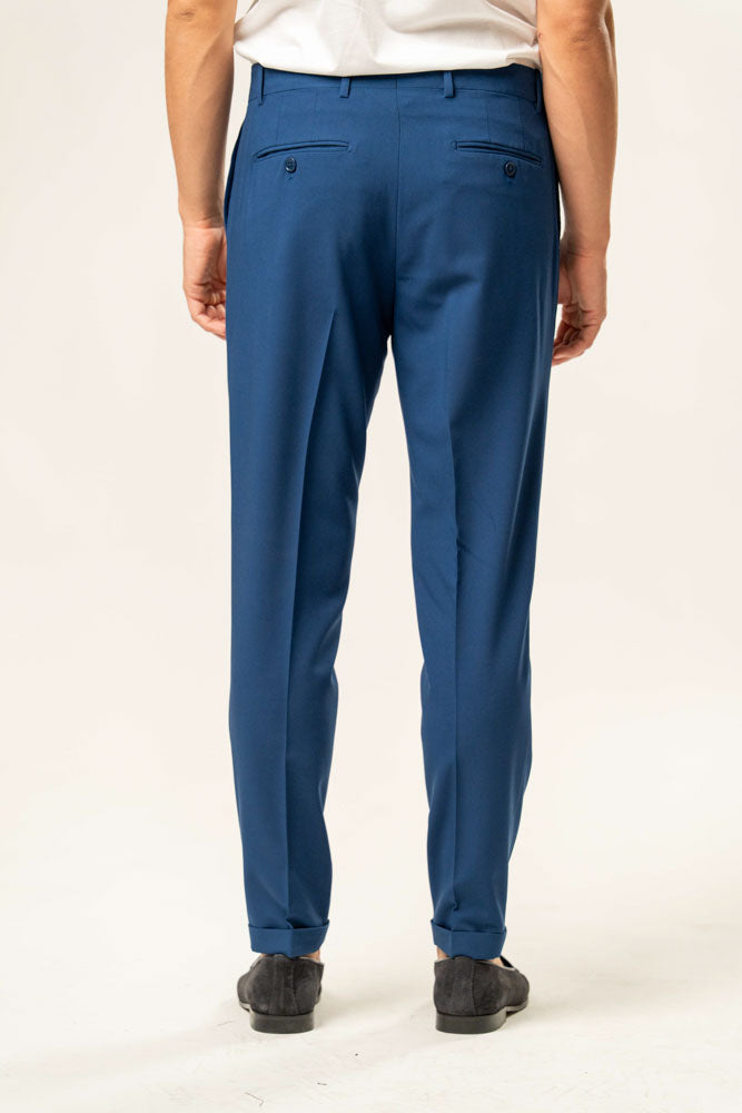 Pantalone classico 100% cotone