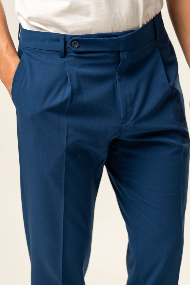 Pantalone classico 100% cotone