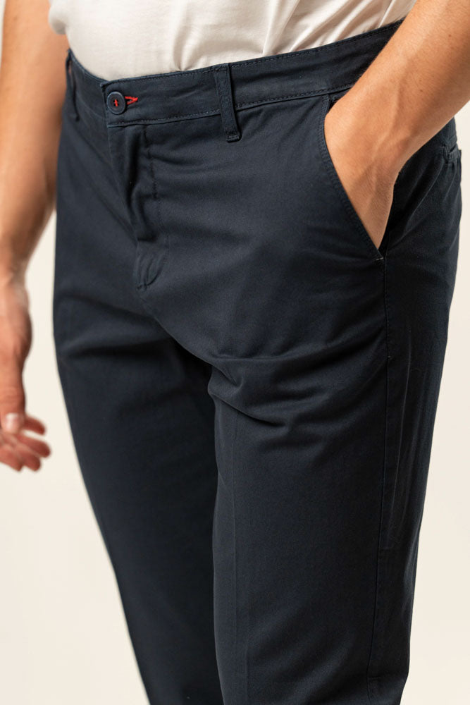 Pantalone classico 100% cotone