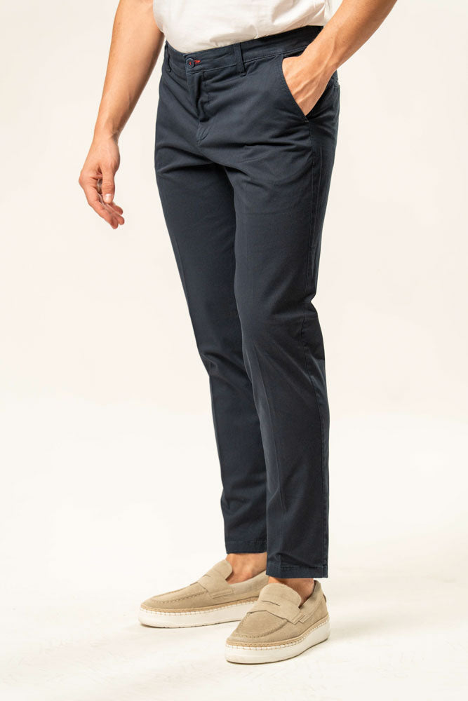 Pantalone classico 100% cotone