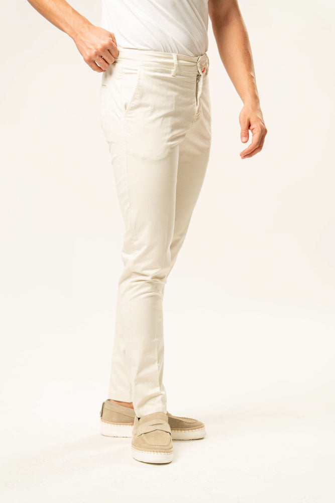 Pantalone classico 100% cotone
