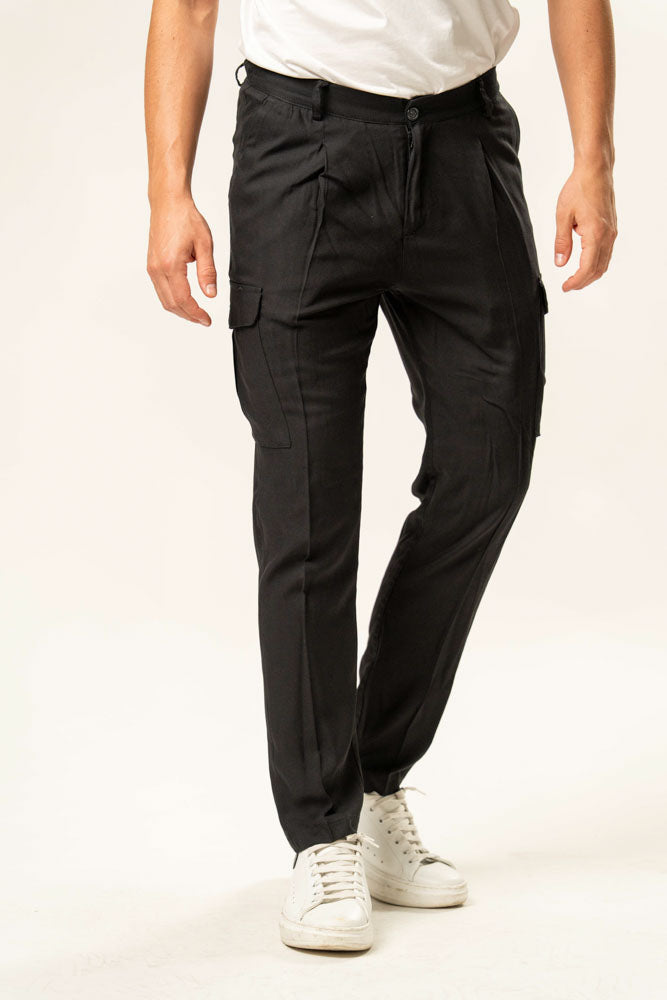 Pantalone classico 100% cotone