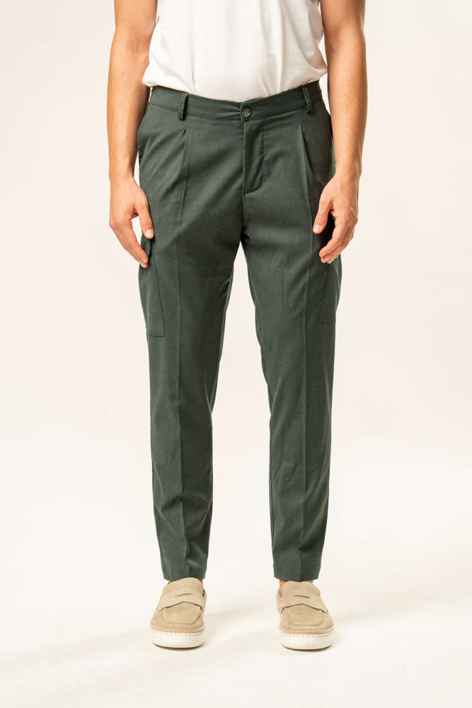 Pantalone classico 100% cotone