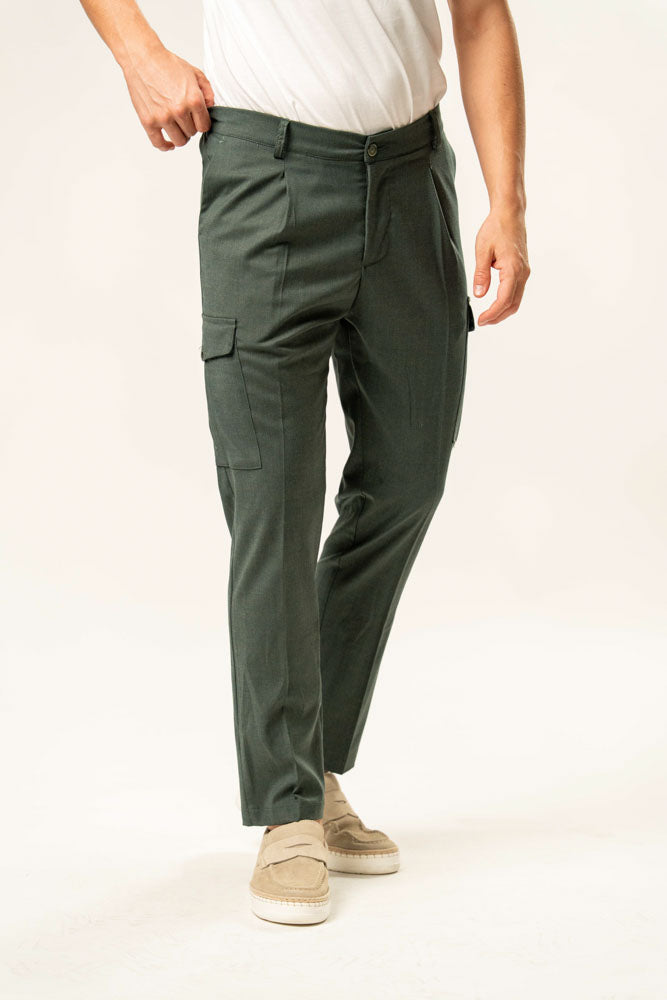 Pantalone classico 100% cotone