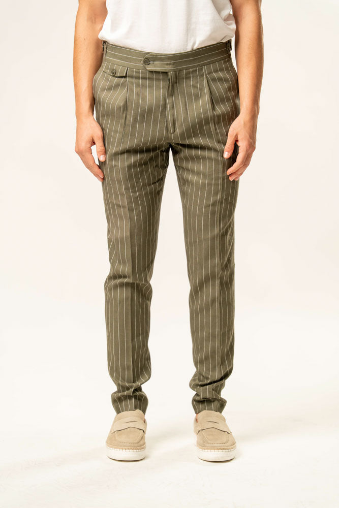Pantalone classico 100% cotone