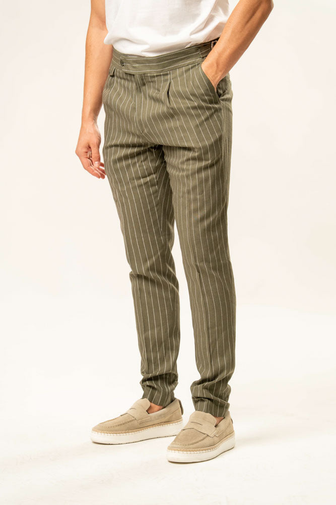 Pantalone classico 100% cotone