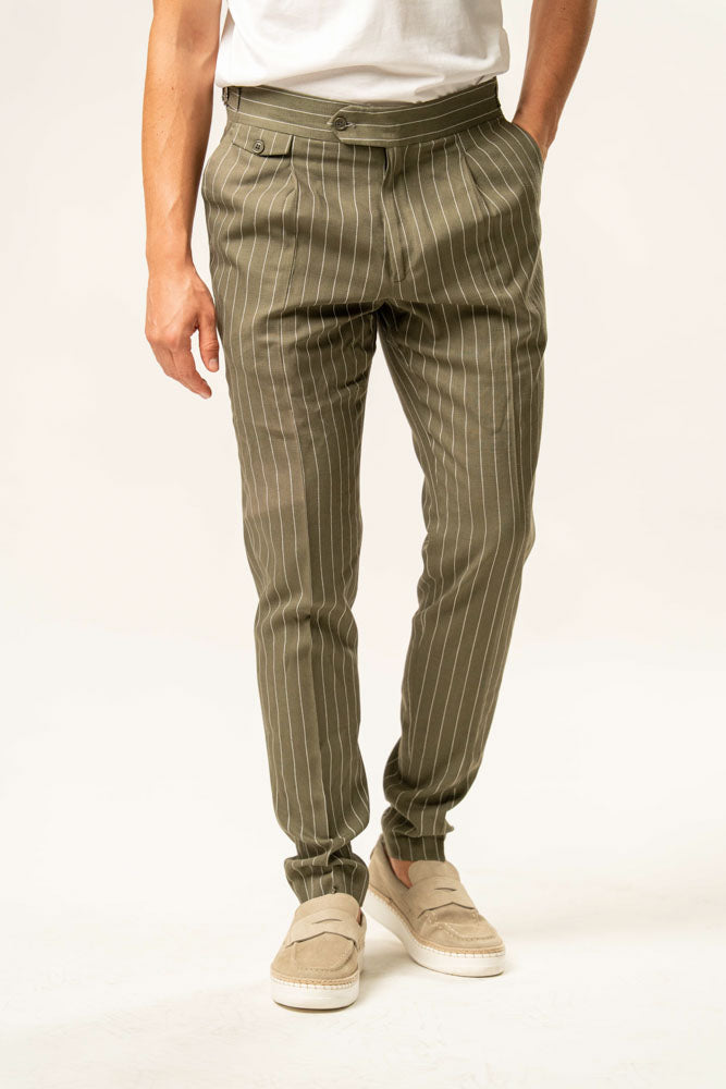 Pantalone classico 100% cotone