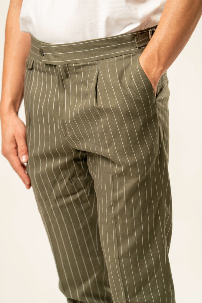 Pantalone classico 100% cotone