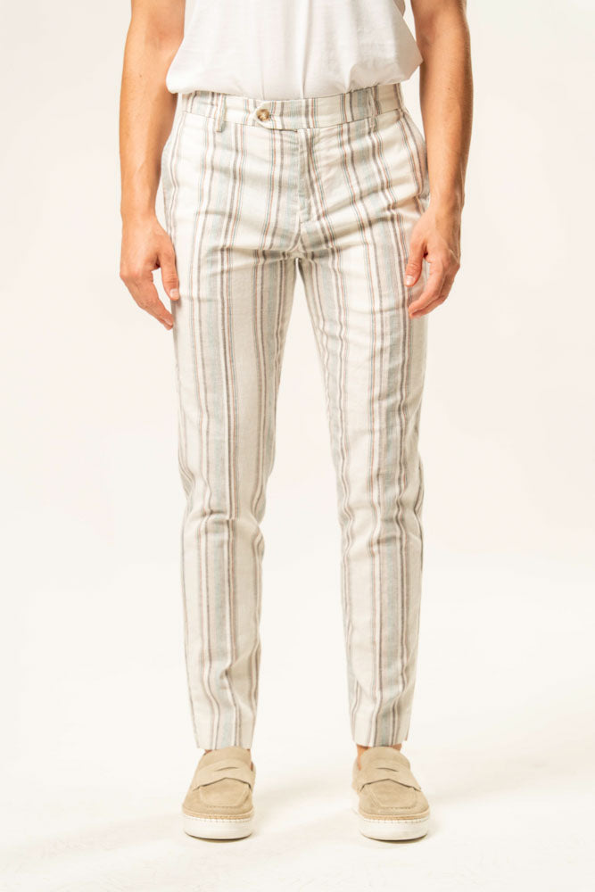 Pantalone classico 100% cotone