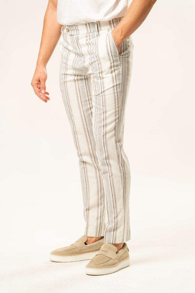 Pantalone classico 100% cotone