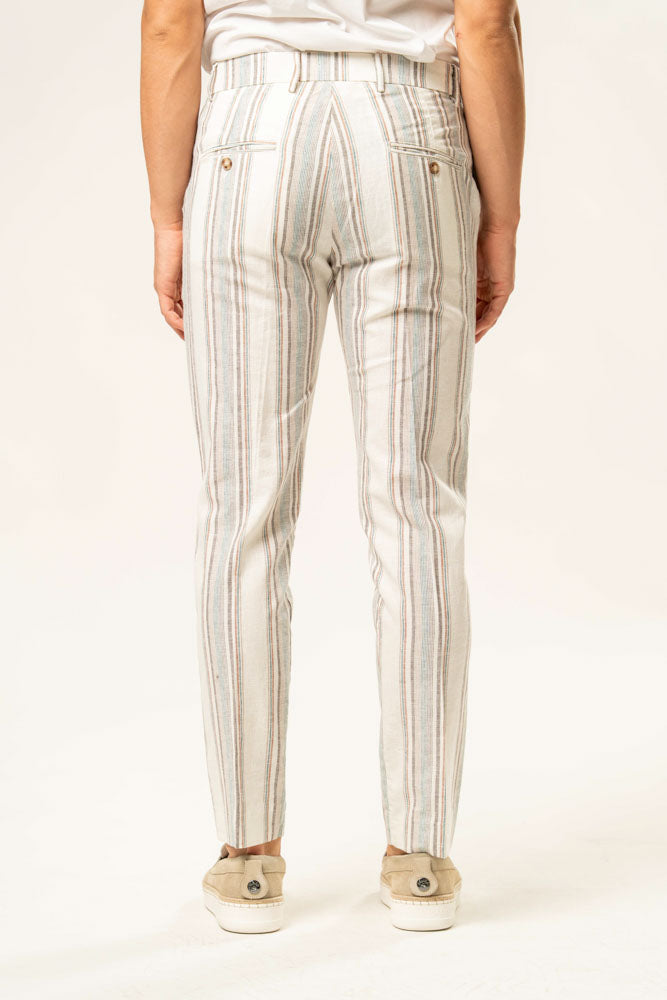 Pantalone classico 100% cotone