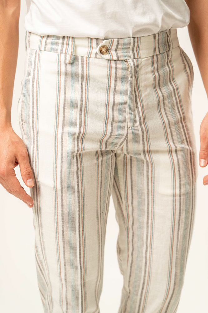 Pantalone classico 100% cotone