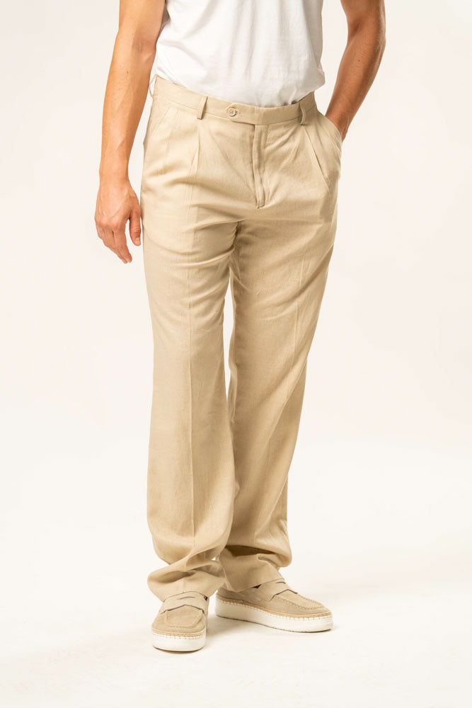 Pantalone classico 100% cotone