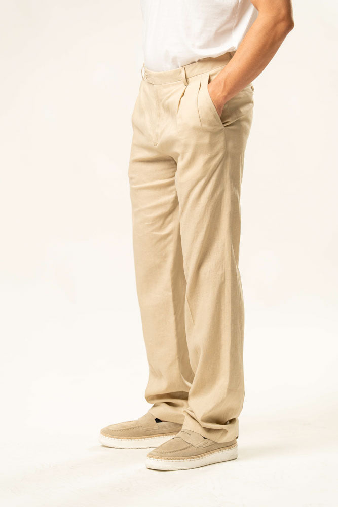 Pantalone classico 100% cotone