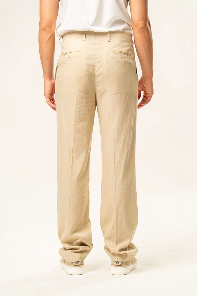 Pantalone classico 100% cotone