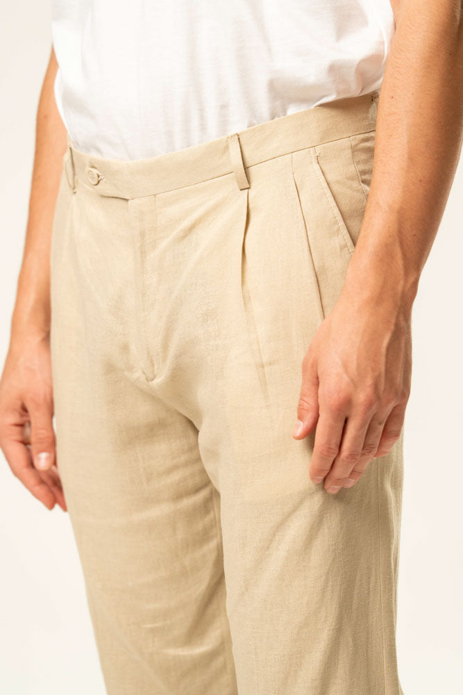 Pantalone classico 100% cotone