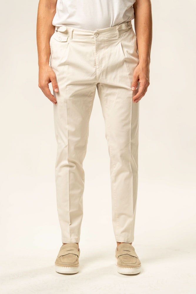 Pantalone classico 100% cotone