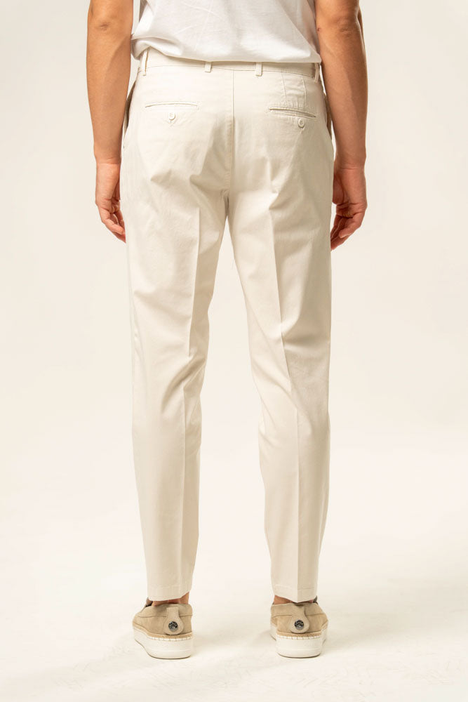 Pantalone classico 100% cotone