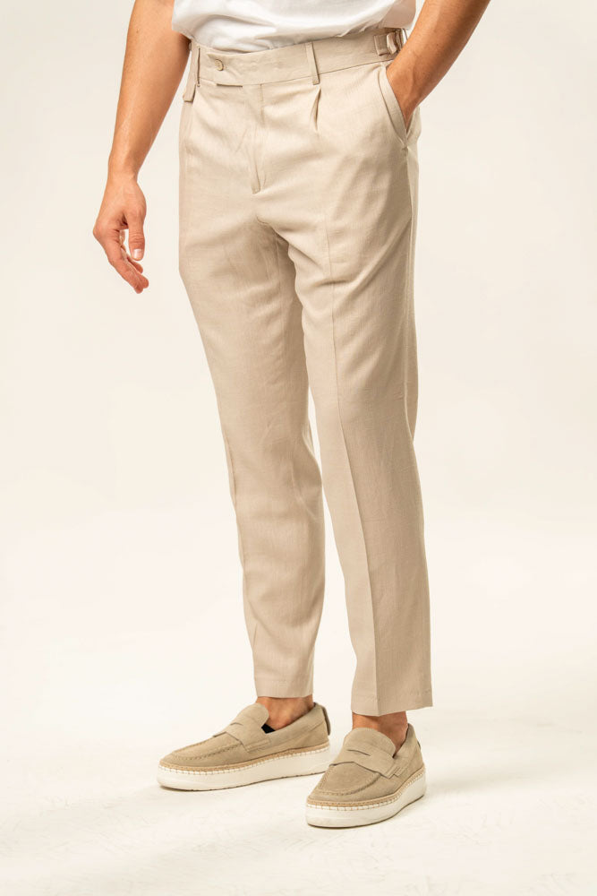 Pantalone classico 100% cotone