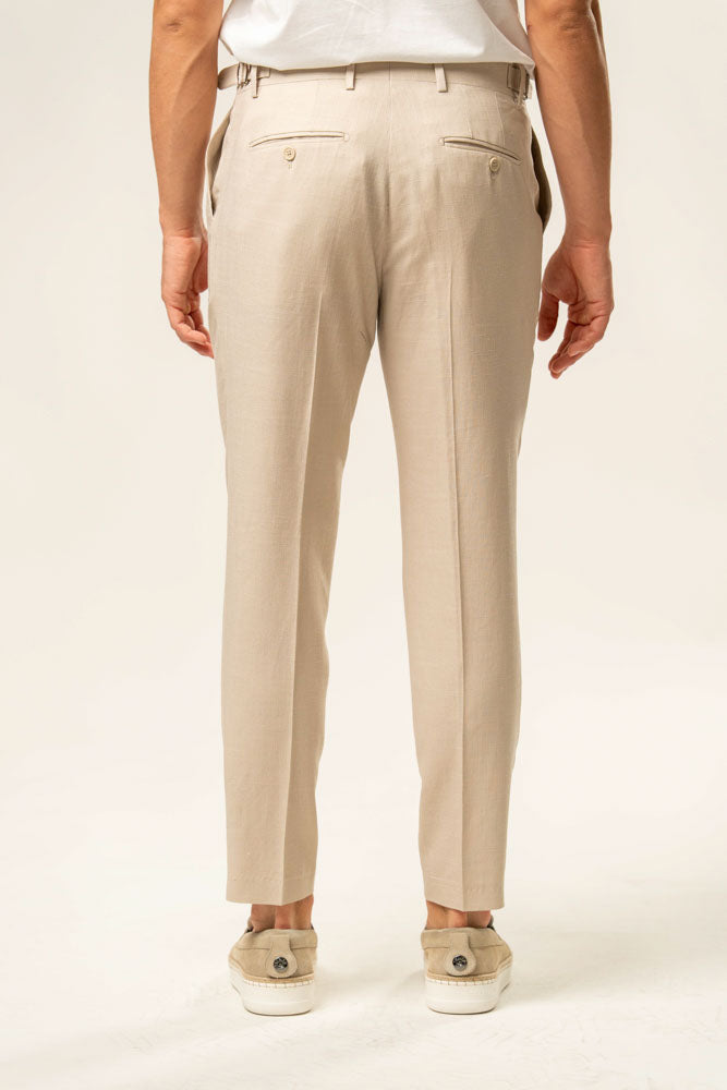 Pantalone classico 100% cotone