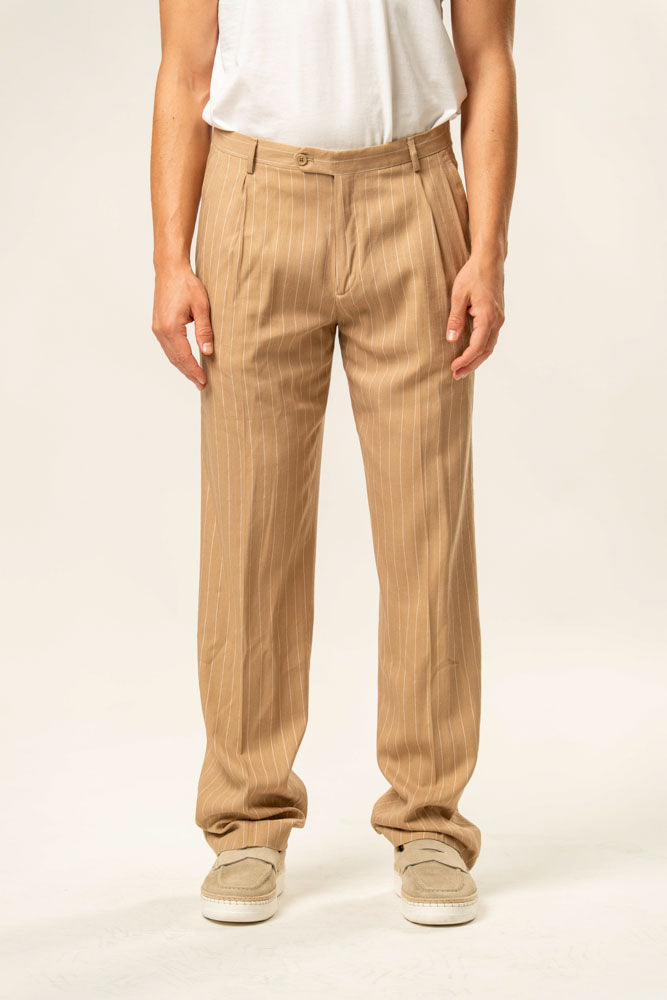 Pantalone classico 100% cotone