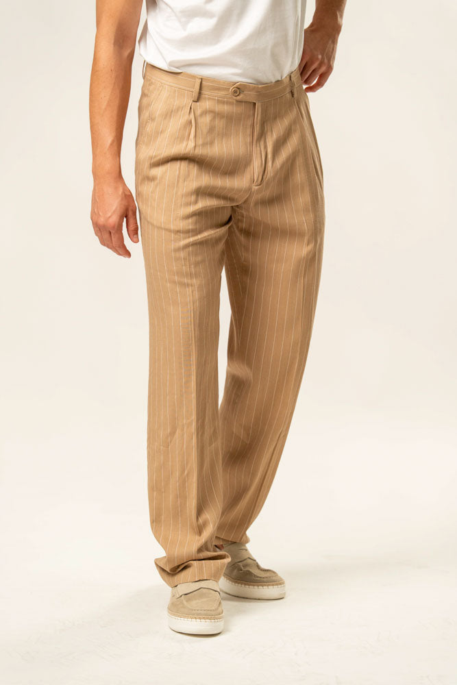 Pantalone classico 100% cotone