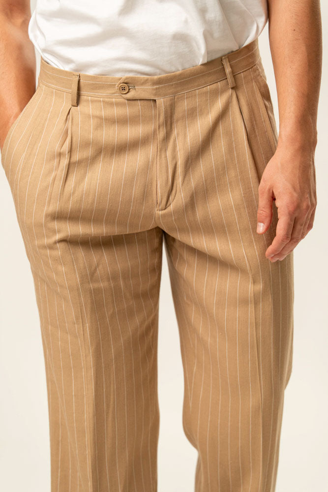 Pantalone classico 100% cotone