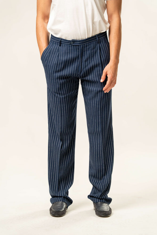 Pantalone classico 100% cotone
