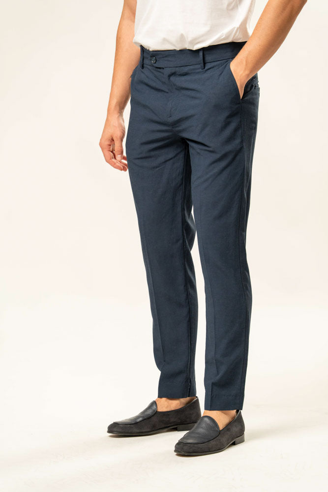 Pantalone classico 100% cotone