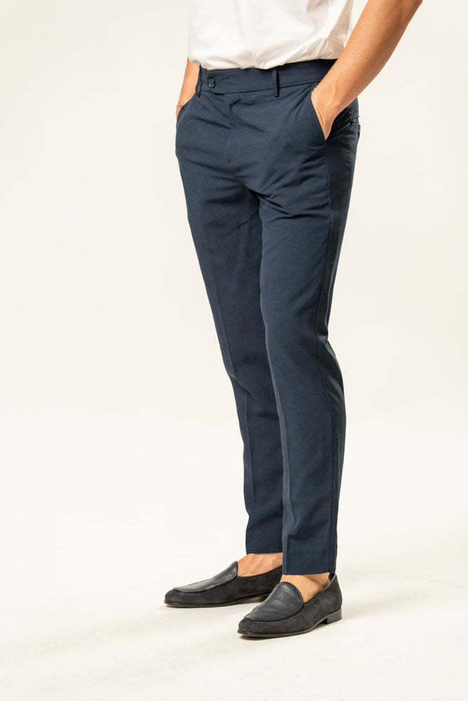 Pantalone classico 100% cotone