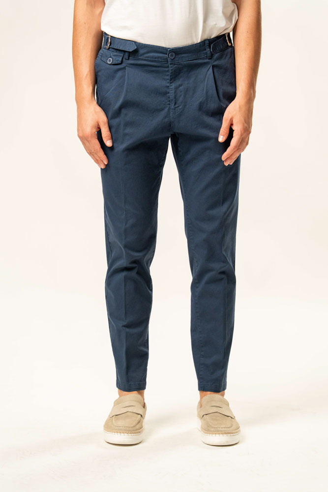 Pantalone classico 100% cotone