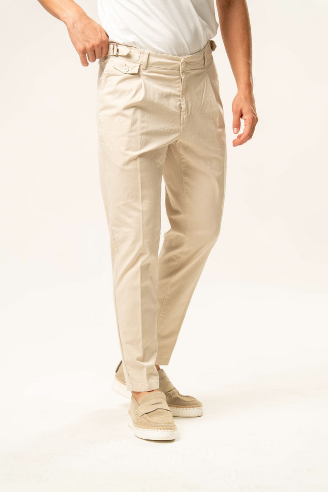Pantalone classico 100% cotone