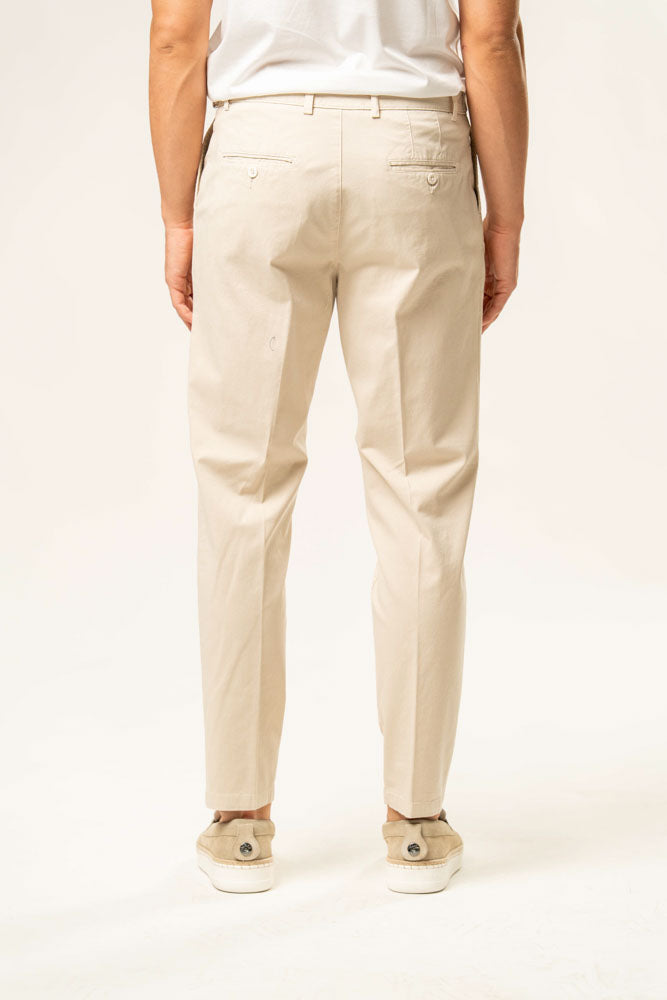 Pantalone classico 100% cotone