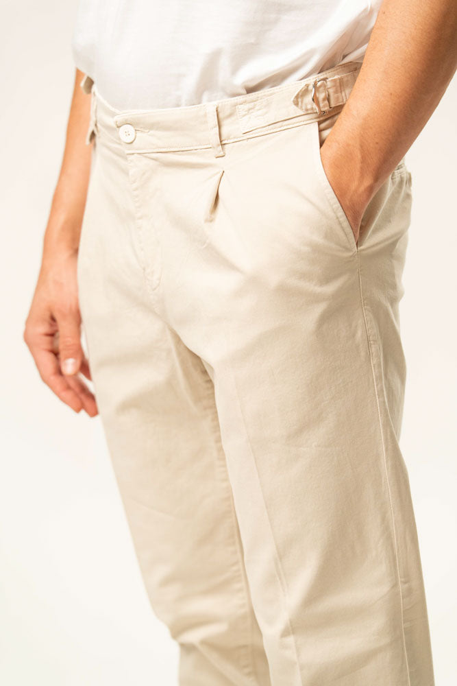 Pantalone classico 100% cotone